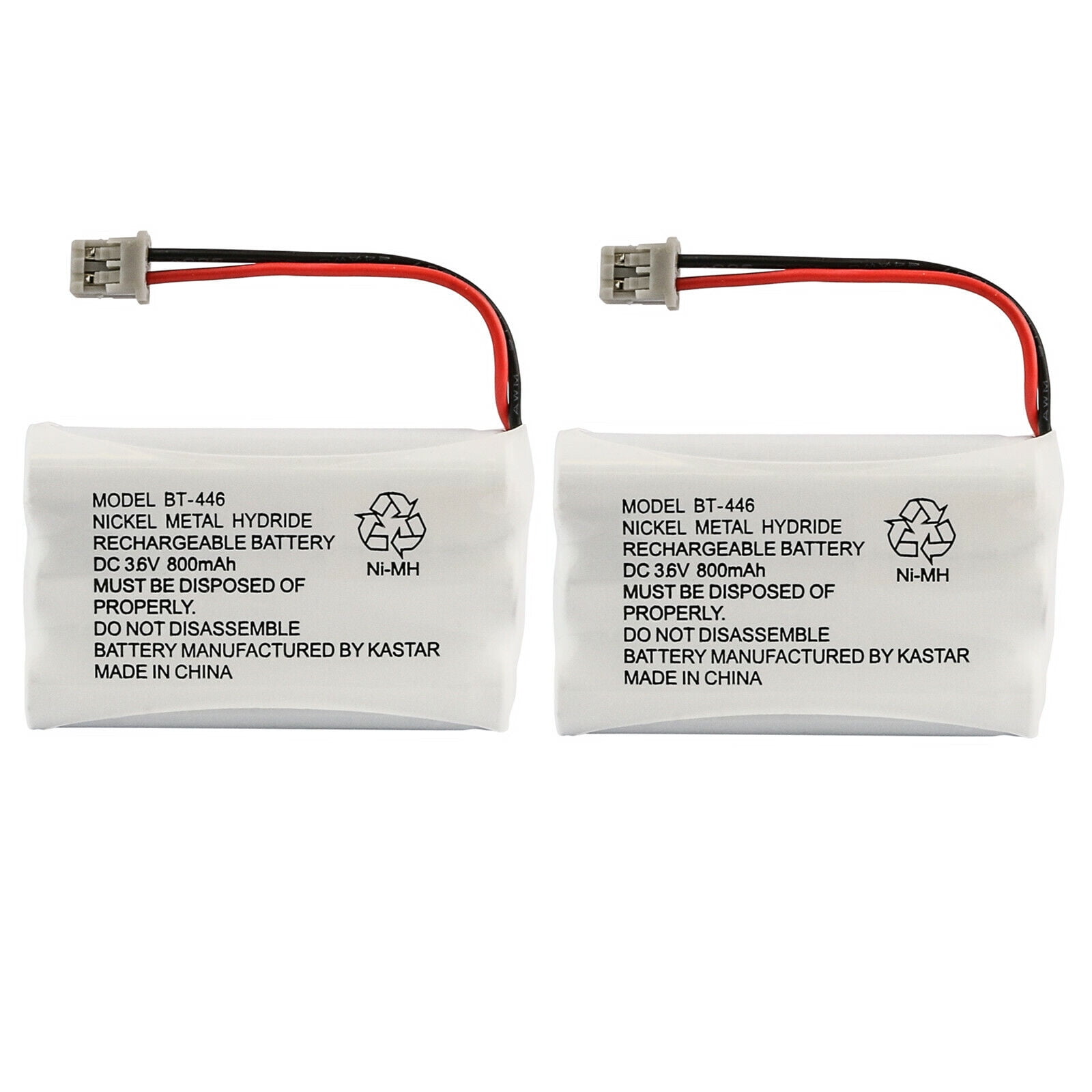 Kastar 4-Pack Ni-CD 1800mAh Battery Replacement For