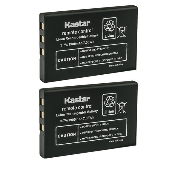 Kastar 2-Pack Battery Replacement for Acoustic Research ARRX18G, Nevo HK-NP60-850, One For All SN03043TF, Nevo C3, UEI-NEVO C3, One For All ARRX18G, URC 11-8603, URC 8603, Xsight Touch