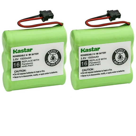 Kastar 2-Pack Battery Replacement for BELL SOUTH 32001 32011, MEMOREX BT905 MPH6928 MPH6929 MPH6935 MPH6950 MPH6955 MPH6956 MPH6988 MPH6989 MPH6990 MPH6995 MPH6996 YBT3N600MAH