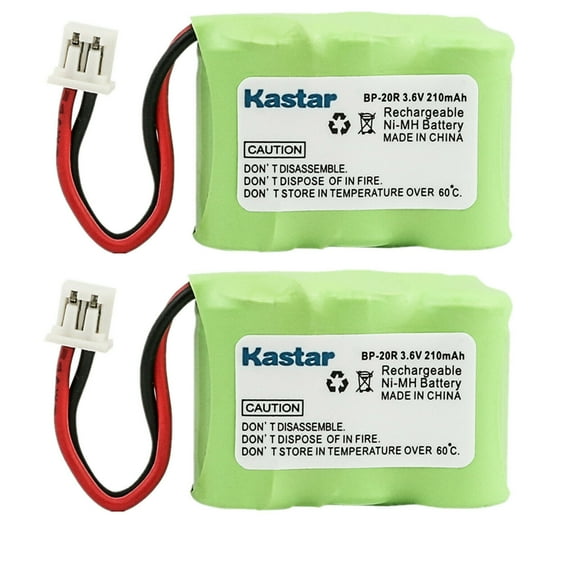 Kastar 2-Pack Battery Replacement for Dogtra 150NCP Collar, 175NCP Collar, 175NCP dog training Collar, 2 Dog Model Collar, 200NCP dog training Collar, 200NCP Gold Collar, 202NCP dog training Collar