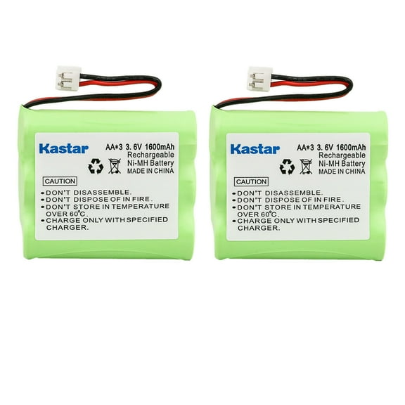Kastar 2-Pack Battery Replacement for Classic Princess MA357, MA360, MA361, MA362, MA500, MA550, MA551, MA560, MA561, MA580, MA581, MA3150, M3160, MA3163, MD41, MD400, MD451, MD461, MD471, SD402