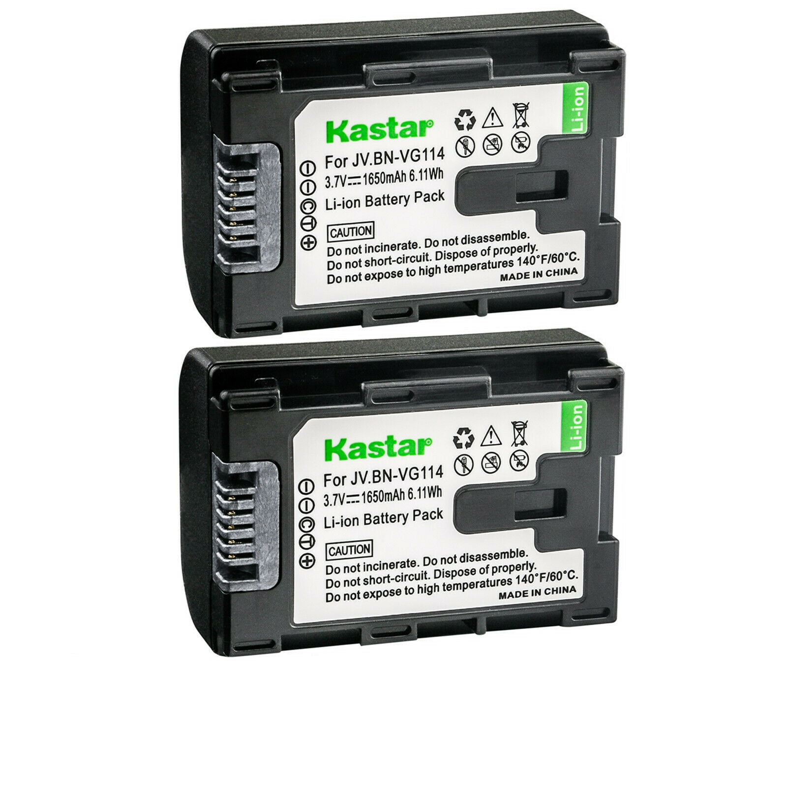 Batteria VINTRONS Li-ion Per JVC BN-VM200/BN-VM200U – 7.4V 750mAh, Per GZ-MC100, MC200, MC500 E Sostituisce LY34416-001B - 4