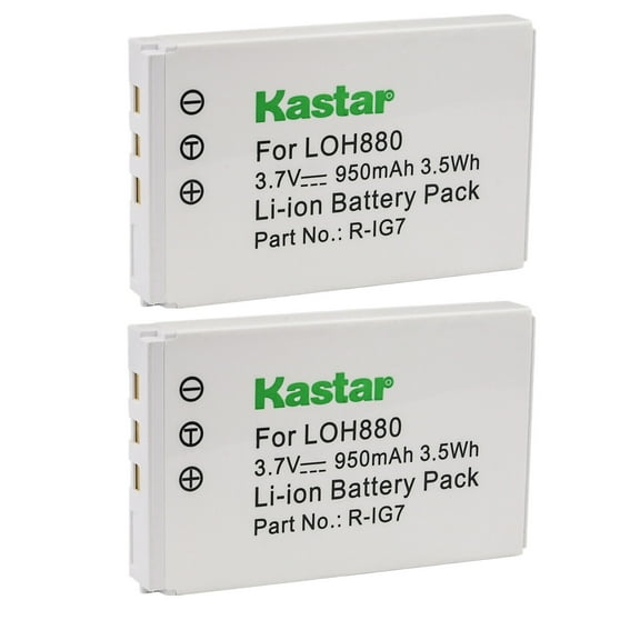 Kastar 2-Pack Battery Replacement for Logitech Harmony 880 Pro Harmony 880 Remote Harmony 885 Harmony 885 Remote Harmony 890 Harmony 890 Pro Harmony 890 Remote Harmony 895 Harmony 900 Harmony 900 Pro