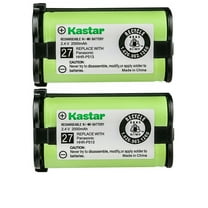 Kastar 2-Pack Battery Replacement for Panasonic HHR-P513 HHR-P513A HHR-P513A1B HRR-P513A/1B TYPE 27 N4HHEPA00001, MURAPHONE HHRP513A, Again & Again STB-513 STB513, Battery Barn BAT-516 BAT516