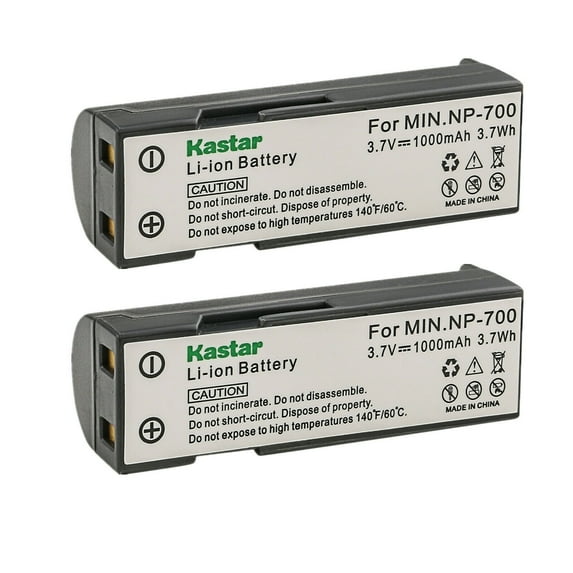 Kastar 2-Pack Battery Replacement for Pentax D-LI72 DLI72 Battery, Samsung SLB-0637 SLB0637 Battery, Sanyo DB-L30 DBL30 Battery, Pentax Optio Z10 Camera, Samsung L77 Camera, Sanyo Xacti VPC-A5 Camera