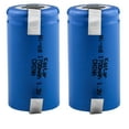 thumbnail image 1 of Kastar 2-Pack Battery Replacement for Radio Shack/Tandy 23190, Rehabilicare Inc Ultrall Nerve Stimulator, Sears/Craftsman N1200SC P130SCR W/TABS ROTOMATIC 2, Sun Battery R7, Dantona RAZOR-5, 1 of 3