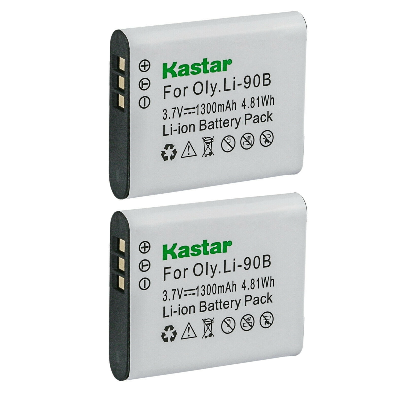 Kastar 2Pack Battery Replacement for Ricoh DB110 DB110 Battery, Ricoh