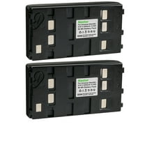 Kastar 2-Pack Battery Replacement for Sony CCD-F Series CCD-F340 CCD-F35 CCD-F350 CCD-F350E CCD-F355E CCD-F36 CCD-F360 CCD-F365 CCD-F370E CCD-F375E CCD-F38 CCD-F380 CCD-F385 CCD-F385E CCD-F388BR