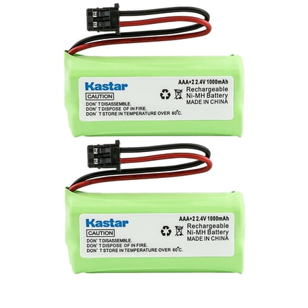 Kastar 2-Pack Battery Replacement for Uniden DCX200 DCX200-SLV DCX200WHT DCX210 DCX291 DCX309 DCX350 DECT2060 DECT2060-2 DECT2080 DECT2080-2 DECT2080-2W DECT2080-3 DECT2080-4 DECT2080-5 DECT2085