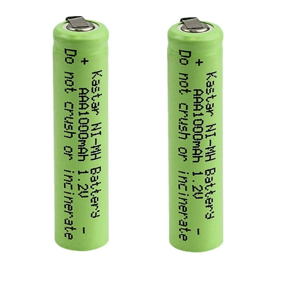 Kastar 2-Pack Battery Replacement for Waterpik Sensonic Toothbrush, Waterpik SR-3000 SR3000 Tooth Brush, Electric Shavers, Razors, Telecoms, UPS, Smart Grid, Meters, Radios, RC devices, Electric Tools