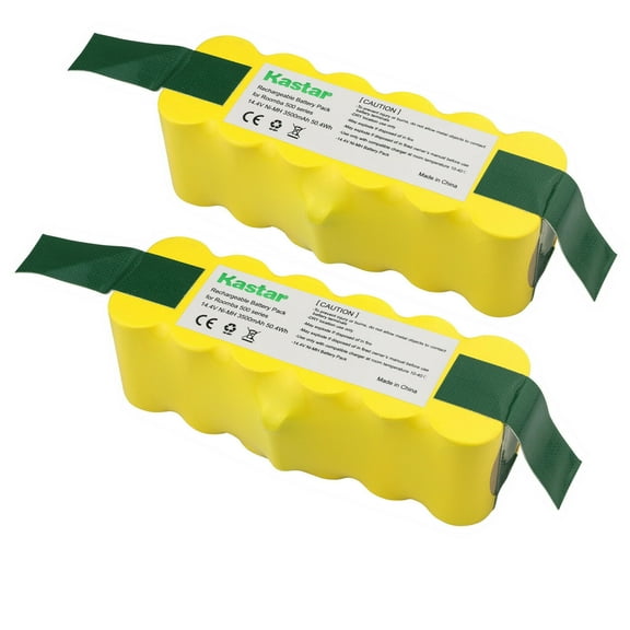 Kastar 2-Pack Battery Replacement for iRobot Roomba 545, iRobot Roomba 550, iRobot Roomba 551, iRobot Roomba 552, iRobot Roomba 560, iRobot Roomba 561, iRobot Roomba 562, iRobot Roomba 565C