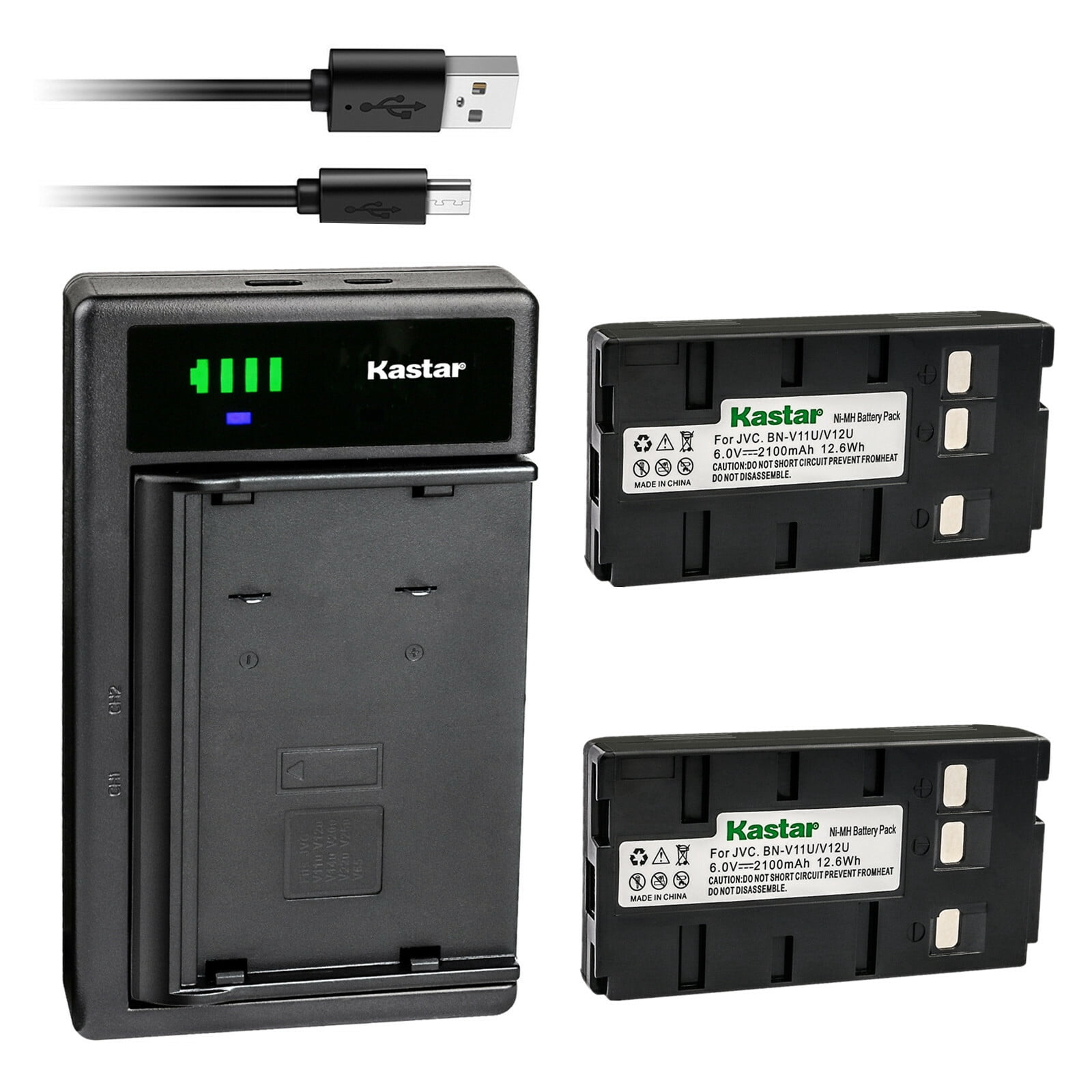 Kastar Replacement Battery & AC Charger For Panasonic CGA-D54 / CGR-D54 Camcorder Battery