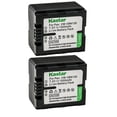 thumbnail image 1 of Kastar 2-Pack Battery VW-VBN130 Replacement for Panasonic VW-VBN070, VW-VBN130, VW-VBN260 Battery, Panasonic HDC-TM900K, HDC-TM900P, HDC-TM900PC, HC-X800, HC-X800GK, HC-X900, HC-X900GK Camera, 1 of 3