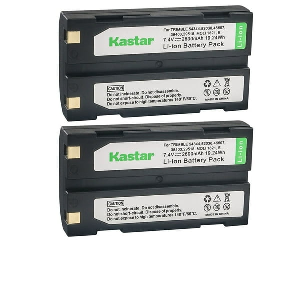 Kastar D-Li1 Battery 2-Pack Replacement for HP A920, C8872 C8872A, C8873A, PhotoSmart 912, PhotoSmart C912, PhotoSmart 912XI, PhotoSmart C912XI