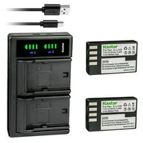 Kastar 2-Pack DLi109 Battery and LTD2 USB Charger Replacement for Pentax D-Li109 Battery, D-BC109 Charger, K-R KR, K-30 K30, K-50 K50, K-70 K70, K-500 K500, K-S1 KS1, K-S2 KS2, KP, KF DSLR Camera
