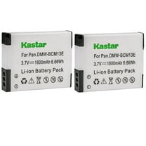 Kastar 2-Pack DMW-BCM13 Battery Replacement for Panasonic Lumix DMC-TZ70, Lumix DMC-ZS27, Lumix DMC-ZS30 DMC-ZS30K DMC-ZS30R DMC-ZS30S DMC-ZS30W, Lumix DMC-ZS35 DMC-ZS35K DMC-ZS35W Camera