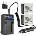thumbnail image 1 of Kastar 2-Pack DMW-BLG10 Battery and LCD AC Charger Compatible with Panasonic Lumix DMC-GF3, Lumix DMC-GF3C, Lumix DMC-GF3K, Lumix DMC-GF3W, Lumix DMC-GF5, Lumix DMC-GF6, Lumix DMC-GF6K, Lumix DMC-GF6R, 1 of 6