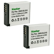 Kastar 2-Pack DMW-BLG10 Battery Replacement for Panasonic DMW-BLG10, DMW-BLG10E, DMW-BLE9, DMW-BLE9E, DMW-BLE9PP Battery, Panasonic DE-A65BA, DE-A98, DE-A99B Charger, Leica BP-DC15 Battery
