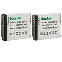 Kastar 2-Pack DMW-BLH7E Battery Replacement for Panasonic Lumix DMC-GM5, Lumix DMC-GM5K, Lumix DMC-GF7, Lumix DMC-GF7KP, Lumix DMC-GF8, Lumix DMC-LX9, Lumix DMC-LX10, Lumix DMC-LX15 Camera