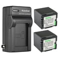 thumbnail image 1 of Kastar 2-Pack DZ-BP14 Battery and AC Wall Charger Replacement for Hitachi DZ-HD90, DZ-BD10H, DZ-BX35, DZ-BX35A, DZ-BX35E, DZ-BX37E, DZ-M5000V5, DZ-M7000V5, DZ-M8000V6, DZ-MV550A, DZ-GX20 Camera, 1 of 5