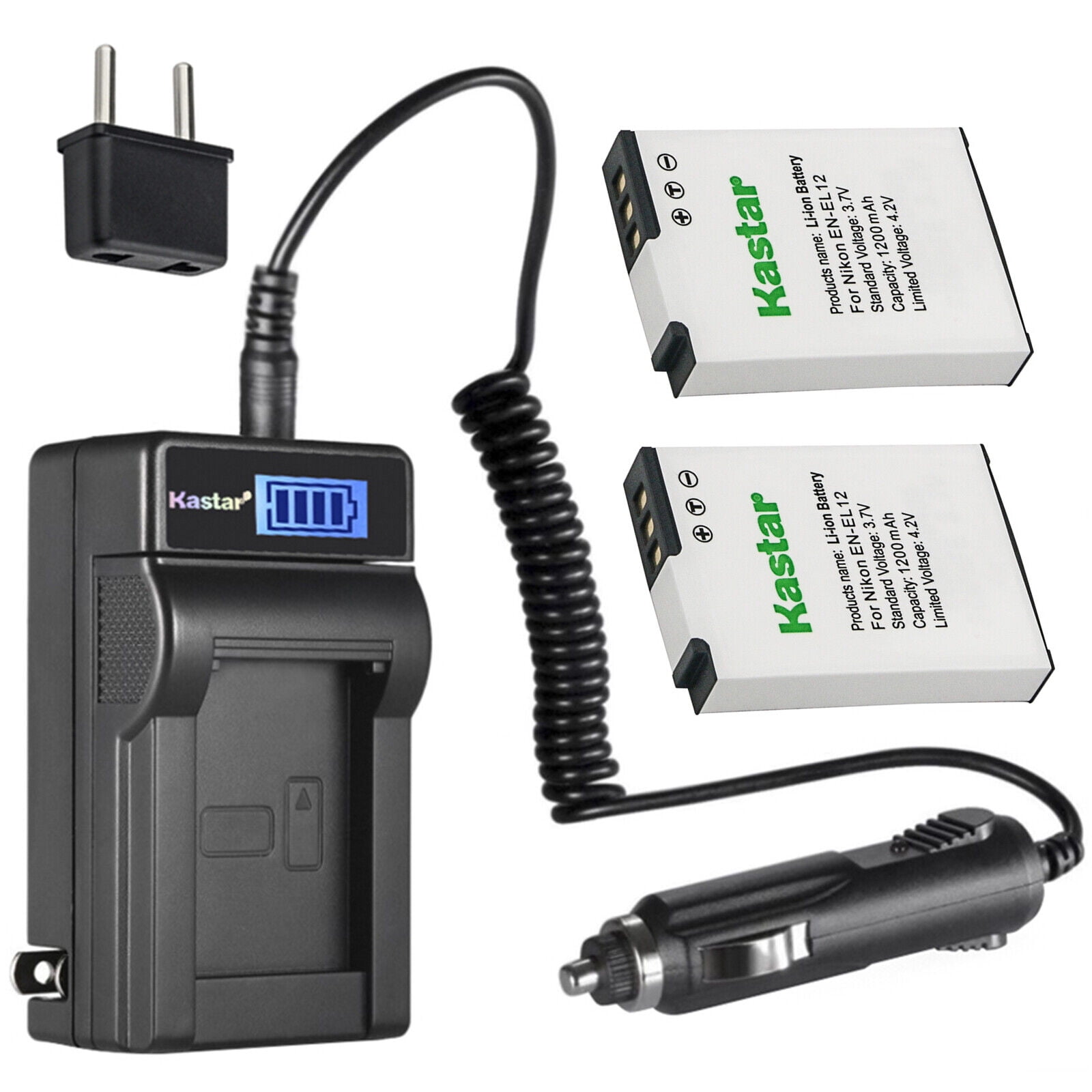 Coolpix A900 USA Battery Charger For EN-EL10 Nikon Coolpix S60 S80