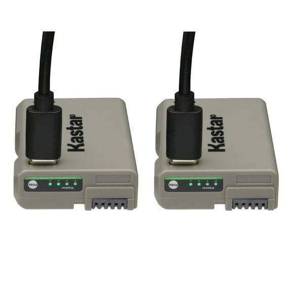 Kastar 2-Pack EN-EL14D Battery Replacement for Nikon EN-EL14 EN-EL14a Battery, Coolpix P7000 P7100 P7700 P7800 D3100 D3200 D3300 D3400 D3500 D5100 D5200 D5300 D5500 D5600 Df DSLR Camera