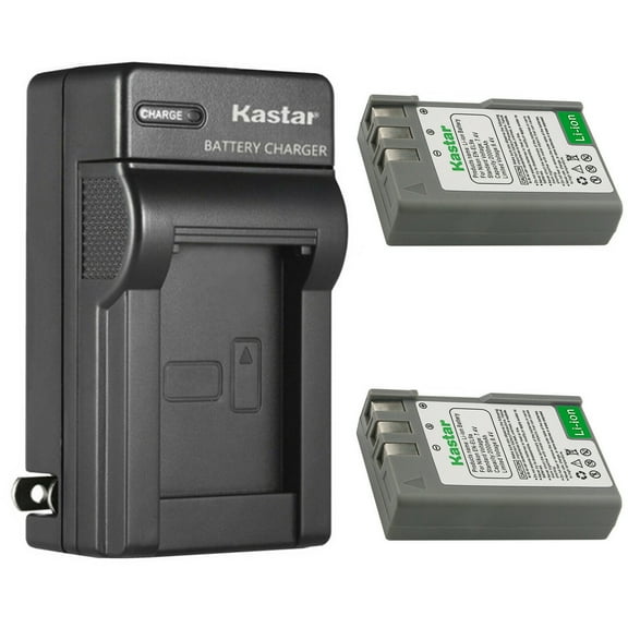 Kastar 2-Pack EN-EL9a Battery and AC Wall Charger Replacement for Nikon D5000 SLR Digital Camera, D40 SLR Digital Camera, D40X SLR Digital Camera, D60 SLR Digital Camera, D3000 SLR Digital Camera