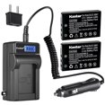 thumbnail image 1 of Kastar 2-Pack KLIC-5001 Battery and LCD AC Charger Compatible with Kodak EasyShare DX7790, EasyShare P712, EasyShare P850, EasyShare P880, EasyShare Z730, EasyShare Z730 Zoom, EasyShare Z760 Camera, 1 of 6