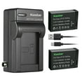 thumbnail image 1 of Kastar 2-Pack LP-E17H Pro Battery W/ Type-C Cable and AC Wall Charger Replacement for Canon KISS X8i, KISS X9i, Rebel SL2, EOS Rebel T6i, EOS Rebel T6s, EOS Rebel T7i, EOS Rebel T8i, EOS M3 Camera, 1 of 8