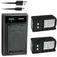 thumbnail image 1 of Kastar 2-Pack NP-77H Battery and LTD2 USB Charger Compatible with Sony CCD-M7V CCD-M77, Sony CCD-SC Series CCD-SC6E CCD-SC8E, Sony CCD-SP Series CCD-SP5 CCD-SP5G CCD-SP5Y CCD-SP7 CCD-SP9 CCD-SP54, 1 of 4