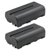 Kastar 2-Pack NP-F550 / NP-F570 Li-ion Battery 7.4V 2900mAh Replacement for Portkeys PT5 II, BM5WR 5.5" HDMI, HS7T II 7" High-Bright 4K, LH5P 5.5" 4K HDMI, PT5 II 5" 4K HDMI Touchscreen Monitor