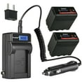 thumbnail image 1 of Kastar 2-Pack NP-F980EXP Battery and LCD AC Charger Compatible with Sony NP-F550 NP-F570 NP-F750 NP-F770 NP-F780Exp NP-F930 NP-F950 NP-F960 NP-F970 NP-F970Pro NP-F980 NP-F980Pro NP-F990 NP-F990Pro, 1 of 9