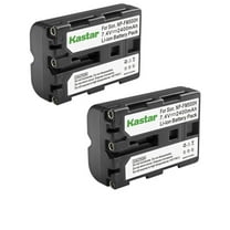 Kastar 2-Pack NP-FM500H Battery 7.4V 2400mAh Replacement for Sony Alpha α57 a57, SLT-A57, SLT-A57K, SLT-A57M, SLT-A57Y, Alpha α58 a58, SLT-A58, SLT-A58V, Alpha α65 a65, SLT-A65, SLT-A65V Camera