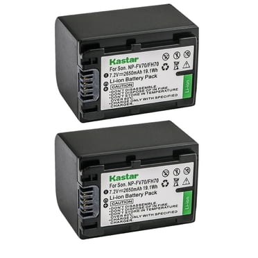 Kastar NP-FV70 Replacement Battery For Sony Camcorders – 2650mAh Li-Ion