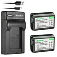 thumbnail image 1 of Kastar 2-Pack NP-FW50 Battery and Slim USB Charger Replacement for Sony ILCE-QX1 ILCE-QX1L NEX-3 NEX-3N NEX-5 NEX-5N NEX-5R NEX-5T NEX-6 NEX-7 NEX-C3 NEX-C5 NEX-F3 Camera, 1 of 6