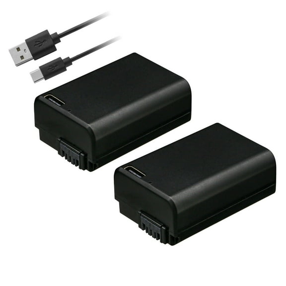 Kastar 2-Pack NP-FW50D Battery Replacement for Sony NP-FW50, W Series Battery, NEX/EVF Models Battery, BC-VW1, BC-TRW Charger, VG-C1EM, VG-C2EM Grip, ILCE-7S, alpha 7S, α7S, a7S, ILCE-7SM2 Camera