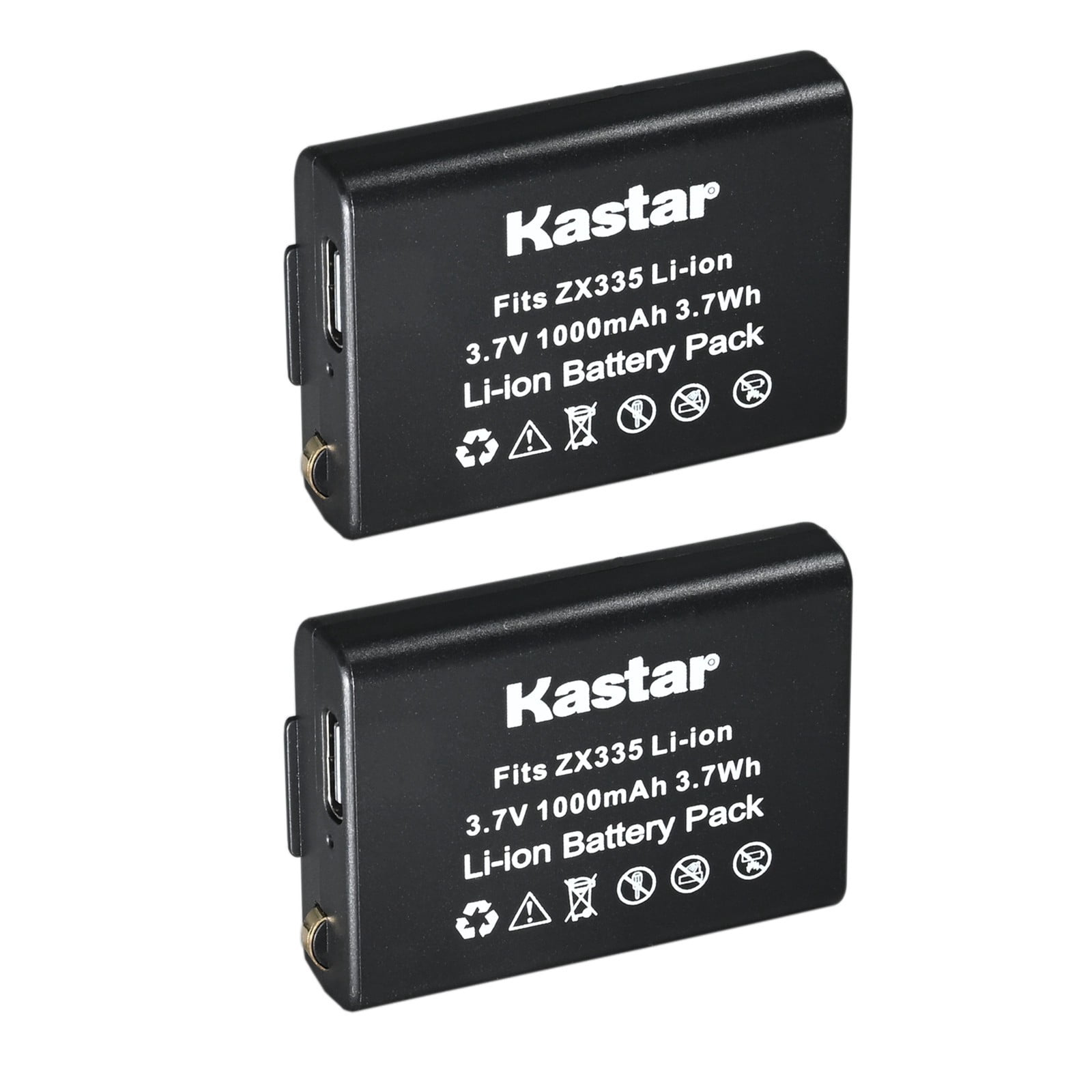 Kastar 2-Pack Replacement Battery, Compatible with COAST ZX335