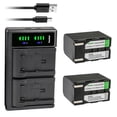 thumbnail image 1 of Kastar 2-Pack SB-LSM320 Battery and LTD2 USB Charger Compatible with Samsung SC-D655, SC-D953, SC-D955, SC-D963, SC-D965, SC-D975, SC-DC163, SC-DC164, SC-DC165, SC-DC171, SC-DC171U, SC-DC173 Camera, 1 of 6