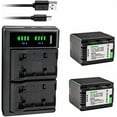 thumbnail image 1 of Kastar 2-Pack VW-VBK360 Battery and LTD2 USB Charger Replacement for Panasonic HC-V500, HC-V500GK, HC-V500K, HC-V500M, HC-V500MGK, HC-V500MK, HC-V600M, HC-V700, HC-V700GK, HC-V700K, HC-V700M, 1 of 6