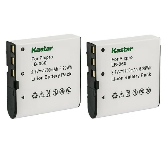 Kastar 2x Battery Replacement for VJIANGER 4K Digital Camera, 4K Wifi Digital Camera, 1080P Camcorder, 1080P Video Camera, 4K Vlogging Camera