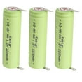 thumbnail image 1 of Kastar 3-Pack 1.2V 2200MAh Ni-MH Battery Compatible with Wahl 93154 93154-101 4810 4830 5000 7040 8550 8551 8554 8745 9550 9590 9851 9852 Wahl Home Pro Wahl Vision 180, 1 of 5