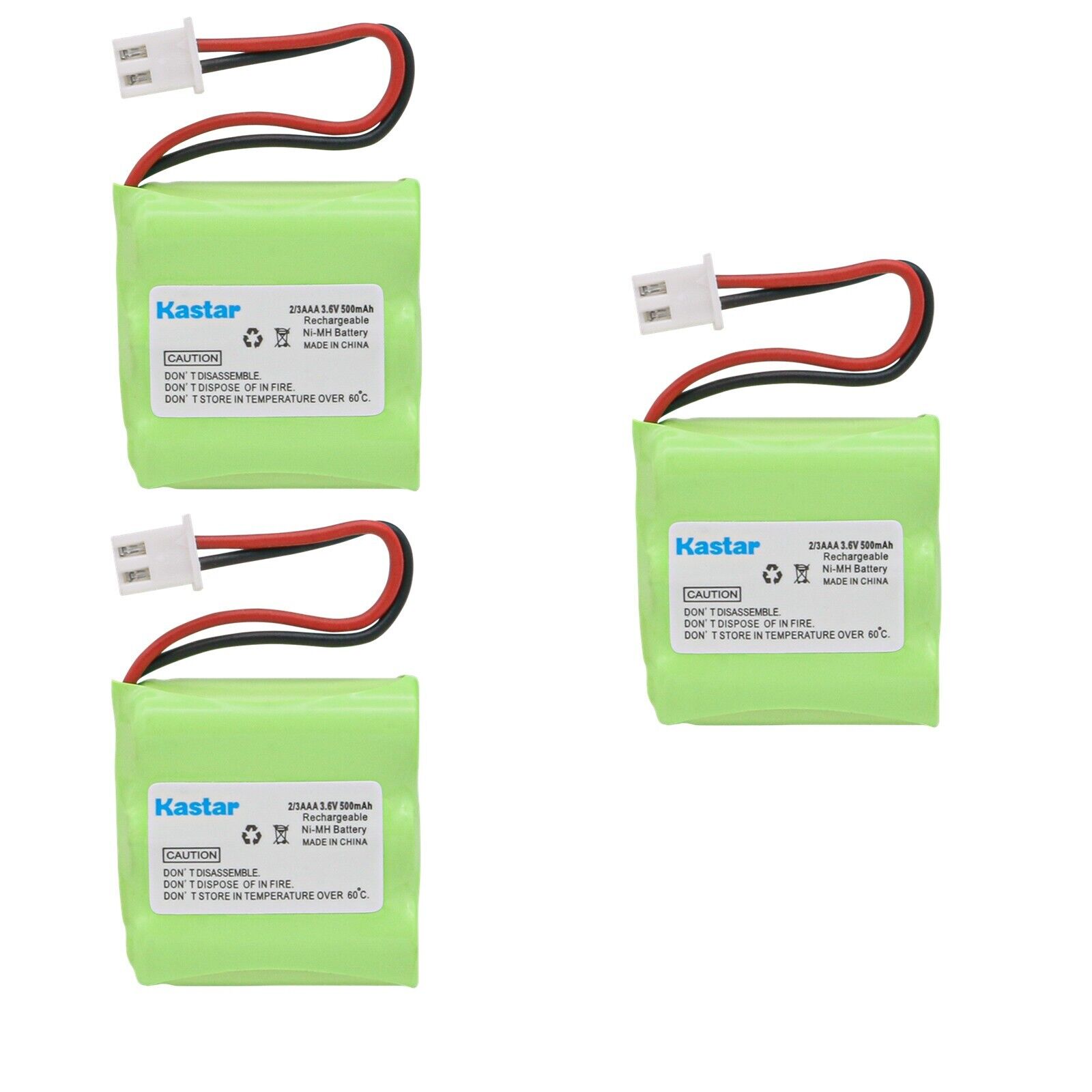 (8 Pack) BT60 Replacement Battery For CLP Series Two-Way Radios - 880mAh Li-ion, Compatible With HKNN4014