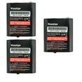 thumbnail image 1 of Kastar 3-Pack 3.6V 53615 Battery Compatible with Motorola Talkabout MR355, Talkabout MR355R, Talkabout MR356, Talkabout MR356R, Talkabout MS350, Talkabout MS350R, TalkAbout MS355R, TalkAbout MT350, 1 of 3