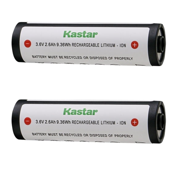 Kastar 3-Pack 3.7V 2.6Ah 74175 Lithium-ion Battery Replacement for Streamlight 74175 Li-ion Battery, Streamlight flashlights and headlamps