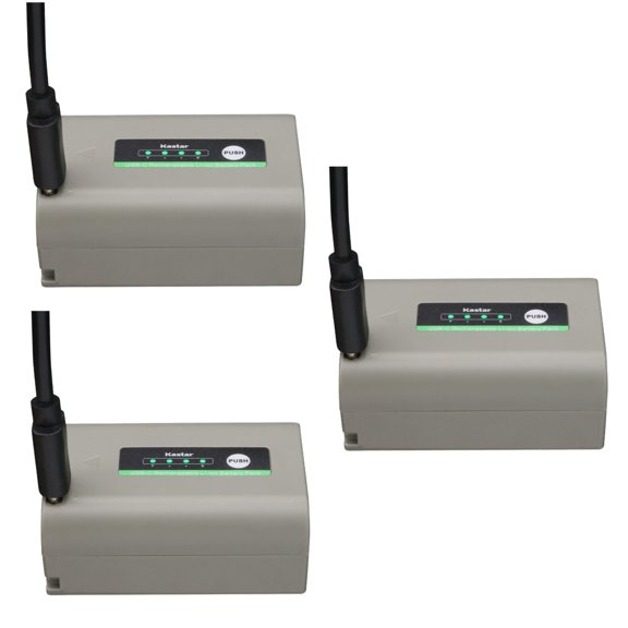 Kastar 3-Pack BLX-1D Type-C Rechargeable Battery Replacement for Olympus OM SYSTEM OM-1 Mirrorless Camera, Compatible with BLX-1 Battery & BCX-1 Charger