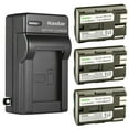 thumbnail image 1 of Kastar 3 Pack BP-511 BP-511A Battery and AC Wall Charger Compatible with Canon FVM10 IXY DVM DM-MVX1i MVX1i DM-MVX2i MVX2i DM-MVX3i MVX3i DM-MVX100i MVX100i DM-MVX150i MVX150i DM-MVXLi MVXLi Cameras, 1 of 5