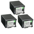 thumbnail image 1 of Kastar 3-Pack BP-828 Battery 7.4V 3300mAh Replacement for Canon BP-820 BP820, BP-828 BP828 Battery, Canon CG-800 CG800 Charger, Canon VIXIA HF G50 UHD 4K, VIXIA HF G60, VIXIA GX10 Camcorder, 1 of 3
