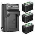 thumbnail image 1 of Kastar 3-Pack BP-950GEXP Type-C Battery 7.4V 7000mAh and AC Wall Charger Compatible with Canon EOS C500 EOS C500 PL ES50 ES55 ES60 ES65 ES75 ES300V ES410V ES420V ES520A ES4000 ES5000 Camera, 1 of 7