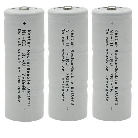 Kastar 3-Pack Battery 750mAh Replacement for WELCH ALLYN (GRASON-STADLER, PROTOCOL), Welch Allyn 71000-A, 71000-C, 71020-A, 71020-C, 710171-501, 71055-C, 72300 Audioscope 3 Audiometer