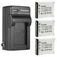 thumbnail image 1 of Kastar 3-Pack Battery and AC Wall Charger Replacement for VIVITAR 02491-0028-00 02491-0028-01 02491-0028-05 02491-0045-00 02491-0054-01 02491-0054-02 02491-0054-05 BLI-31, 1 of 5